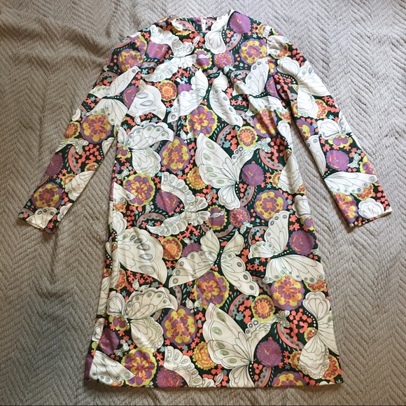 Vintage Dresses & Skirts - VTG Hippie Pattern Dress from Late the 60s.